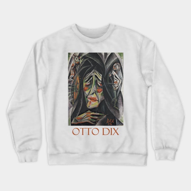 The Nun by Otto Dix Crewneck Sweatshirt by Naves